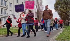 Journée internationale de lutte contre les violences faites aux femmes: plus de 150 personnes ont manifesté dans les rues de Tergnier 