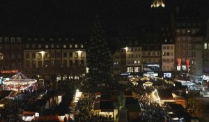 VIDEO. Strasbourg: le Marché de Noël ouvre sous haute sécurité