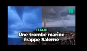 Le spectacle incroyable d’une trombe marine près de Naples