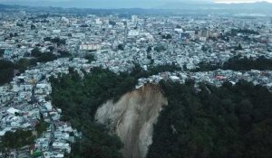 Six disparus dans un glissement de terrain dans la capitale du Guatemala