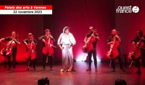 VIDÉO. Envoûtante Imany, en prêtresse de Voodoo Cello à Vannes