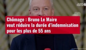 VIDÉO. Chômage : Bruno Le Maire veut réduire la durée d’indemnisation pour les plus de 55 ans