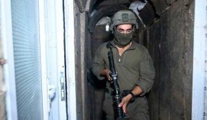 Des soldats israéliens sécurisent les tunnels du Hamas sous l'hôpital al-Chifa