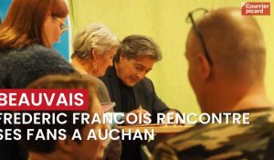 Frédéric François en dédicaces à Beauvais, samedi 25 novembre 2023