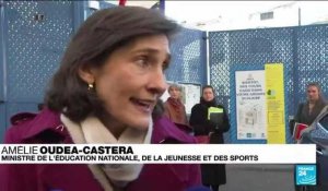 Polémique autour d'Amélie Oudéa-Castéra : la ministre dit avoir présenté ses "excuses" aux enseignants