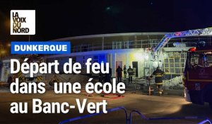 Dunkerque: un départ de feu sur le chantier de l’école du Banc-Vert