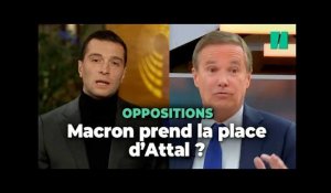 Pour ces oppositions, Macron a fait son discours de politique générale à la place d’Attal