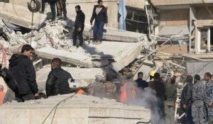 Damas: recherche d'éventuels survivants après la frappe israélienne