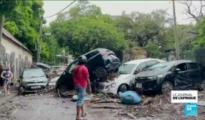 Île Maurice : les dégâts après le passage du cyclone Belal