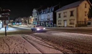 Réveil sous la neige à Saint-Quentin