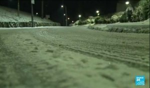 France : la neige recouvre la moitié nord du pays, des perturbations en Ile de France