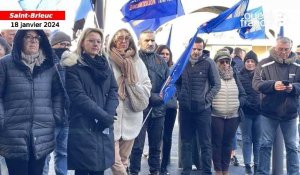 VIDEO. JO 2024. Les policiers de Saint-Brieuc enterrent leurs congés