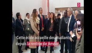 Carole Delga inaugure L'Institut de formation aux métiers de la santé d'Auch