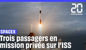 SpaceX : Des Européens ont décollé pour l’ISS grâce à une mission privée #shorts
