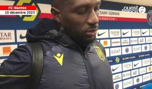 VIDÉO. FC Nantes : « A un but partout, ils ont commencé à douter », analyse Moussa Sissoko 
