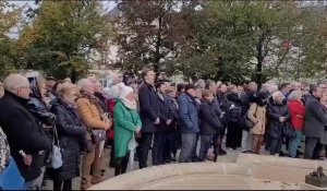 Rassemblement à Troyes contre l'antisémitisme