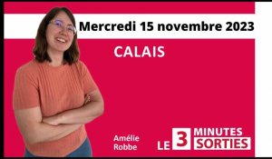 Calais : la Minute de l'Info du mardi 14 novembre