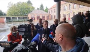 Inondations dans le Pas-de-Calais : Emmanuel Macron s’exprime dans l’Audomarois