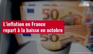 VIDÉO.L’inflation en France repart à la baisse en octobre