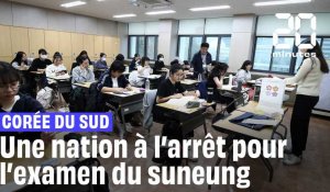 Séoul : Un demi million d'étudiants passent l’examen du suneung 