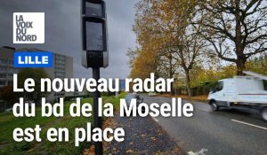 Un nouveau radar boulevard de la Moselle à Lille