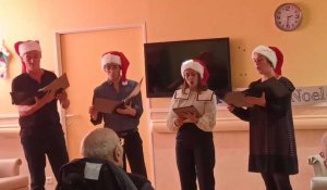 Une chorale de Noël à l'EHPAD de Nesle