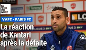 VAFC: réaction d’Ahmed Kantari après la défaite de Valenciennes face au Paris FC