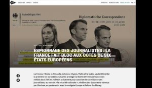 Liberté de la presse dans l'UE: "La France cherche-t-elle à torpiller la protection des sources?"