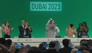 COP28: Standing ovation lors de l'adoption d'un accord sur les énergies fossiles