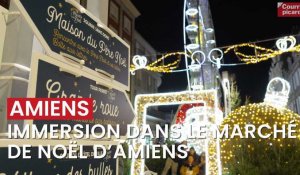 Immersion dans le marché de Noël d'Amiens