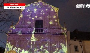 VIDÉO. Illuminations de Noël à Vannes : une projection inédite sur la chapelle Saint-Yves