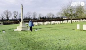 VIDÉ. A Saint-Désir, les cimetières allemands et britanniques reliés par l'allée de la Paix