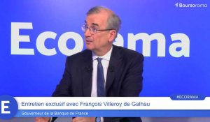 François Villeroy de Galhau (BdF) : "Il y aura une remontée temporaire de l'inflation !"