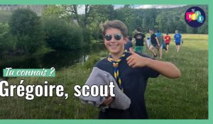 Grégoire, 13 ans, est scout d'Europe à Cambrai