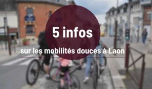 Laon développe sa politique de mobilités douces