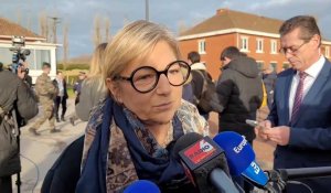 A Calais, Gérard Darmanin annonce un nouveau commissariat, la maire Natacha Bouchart réagit