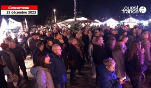 Vidéo. Le village de Noël est ouvert à Concarneau !