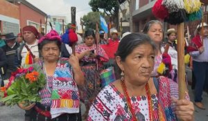 Guatemala : marche pour la démocratie avant l'investiture du nouveau président