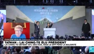 Taïwan : William Lai remporte les élections présidentielles