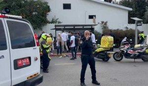 Israël: lieu d'un attentat présumé à la voiture bélier près de Tel-Aviv