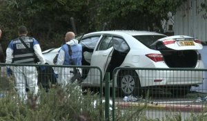 Israël: policiers déployés après un "attentat présumé à la voiture bélier"