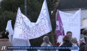 Les soignants du Centre hospitalier de Luynes manifestent pour réclamer plus de moyens