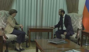 Arménie: la cheffe de la diplomatie française Colonna rencontre son homologue Ararat Mirzoyan