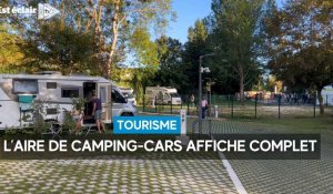 L’aire de camping-cars fait le plein avec des taux d’occupation de 100%