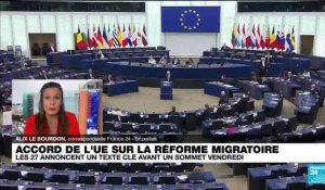 Union européenne : accord des 27 sur un texte clé de la réforme migratoire