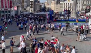 Rugby : à Lille, les terrasses et le métro bondés à deux heures du match Angleterre-Samoa