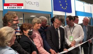 VIDÉO. L’usine de reconditionnement de batteries VoltR inaugurée près d’Angers
