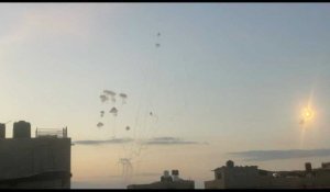 Pluie de roquettes de Gaza vers Israël