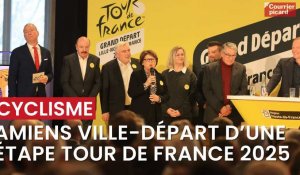 Cyclisme : Amiens sera ville-départ d’une étape du Tour de France 2025
