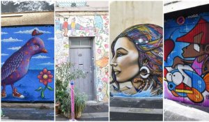 Promenade Street-Art dans la rue de Tunis